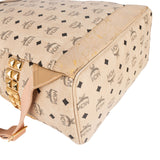 MCM Monogram Visetos Studs Backpack