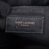 Saint Laurent Croc-Embossed Leather Lou Camera Crossbody Bag