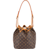 Louis Vuitton Monogram Canvas Sac Noé Petit Shoulder Bag