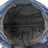Balenciaga Blue Leather City Handbag