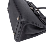 Hermès Dark Navy Bleu Togo Leather Palladium Birkin 30 Handbag