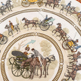 Hermès Les Clés Silk Carre 90 Scarf Tuch