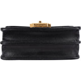 Chanel Limited Quilted Lambskin Crystal CC-Turnlock Mini Wallet On Chain Crossbody Bag