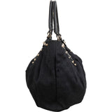 Gucci Monogram GG Canvas Studded Hysteria Tote Handbag