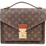 Louis Vuitton Monogram Canvas Monceau Handbag