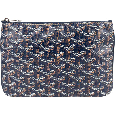 Goyard Monogram Goyardine Canvas Senat PM Clutch