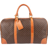 Celine Monogram Macadam Canvas Boston 45 Travel Bag
