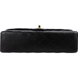 Chanel Quilted Lambskin Medium Double Flap Shoulder Bag