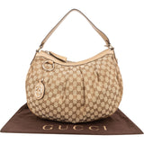 Gucci Monogram GG Canvas Sukey Hobo Shoulder Bag