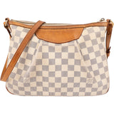 Louis Vuitton Monogram Damier Azur Canvas Siracusa PM Crossbody Bag