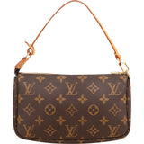 Louis Vuitton Monogram Canvas Pochette Accessoires Handbag