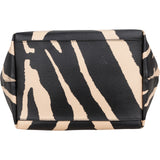 Coach Zebra Print City Shopper Shoulder Bag