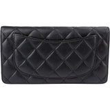 Chanel Quilted Lambskin Classic CC Flap Wallet