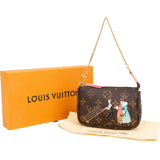 Louis Vuitton Monogram Illustre Mini Pochette Accessoires Handbag