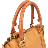 Chloé Brown Leather Marcie Handbag