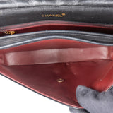 Chanel Quilted Lambskin 24K Gold Single Flap Shoulder Bag