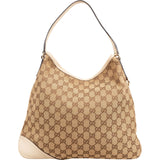 Gucci Monogram GG Canvas Interlocking G Hobo Shoulder Bag