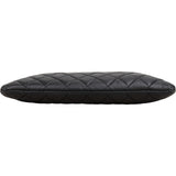 Chanel Black Quilted Lambskin Small CC Boy Clutch