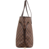 Louis Vuitton Monogram Damier Ebene Neverfull MM Shoulder Bag