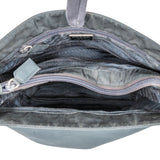 Prada Blue Nylon Triangle Shoulder Bag