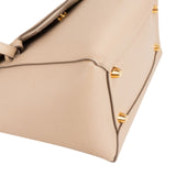 Céline Beige Grained Leather Belt Handbag