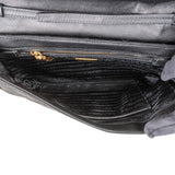 Prada Quilted Tessuto Nylon Chain Single Flap Crossbody Bag