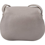 Chloé Grained Leather Marcie Small Saddle Crossbody Bag