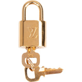 Louis Vuitton Classic Gold Lock Schloss Padlock