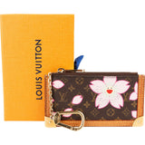 Louis Vuitton Monogram Murakami Cherry Blossom Cles Key Pouch Wallet