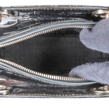 Cristian Dior Quilted Patent Cannage Lady Dior Handbag