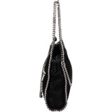 Stella McCartney Studded Star Shaggy Falabella Fold Over Tote Crossbody Bag