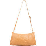 Miu Miu Light Brown Calfskin Turnlock Flap Crossbody Bag