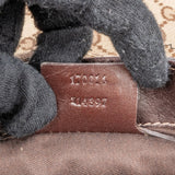 Gucci Monogram GG Canvas Horsebit Hobo Shoulder Bag