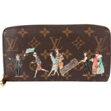 Louis Vuitton Monogram Canvas Illustré Transatlantic Zippy Wallet