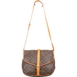 Louis Vuitton Monogram Canvas Saumur 35 Crossbody Bag