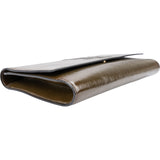 Saint Laurent Patent Leather Belle De Jour Flap Clutch Bag