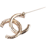 Chanel Enameled CC Brooch