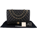 Chanel Quilted Lambskin Maxi Single Flap Crossbody Bag xx Datacode - vintageandkickz