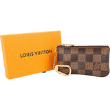 Louis Vuitton Monogram Damier Ebene Cles Key Pouch