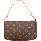 Louis Vuitton Monogram Canvas Pochette Accessoires Handbag