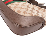Gucci Monogram GG Canvas Jackie O Web Shoulder Bag New Model