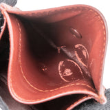 Must de Cartier Bordeaux Leather Small Coin Purse Wallet