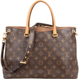 Louis Vuitton Monogram Canvas Pallas MM Handbag