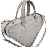Balenciaga Glitter Triangle Fashion Show Handbag
