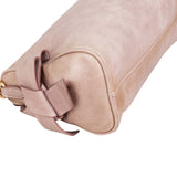Miu Miu Vitello Lux Bow Pochette Shoulder Bag