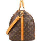 Louis Vuitton Monogram Canvas Keepall 55 Bandoulière Travel Bag