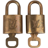 Louis Vuitton Unpolished DIY Padlock Schloss - vintageandkickz