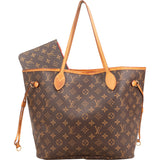 Louis Vuitton Monogram Canvas Neverfull MM Shoulder Bag