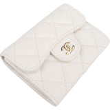 Chanel Quilted Caviar Leather Classic Coin Mini Wallet