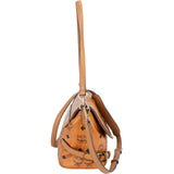 MCM Monogram Visetos Saddle Shoulder Bag